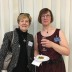 Sheila having the privilege of meeting Hawthorne Lodge CEO Lenore Pickering.