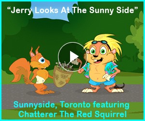 WATCH: Jerry Muskrat needs gets a special food delivery at Sunnyside Beach in Toronto.