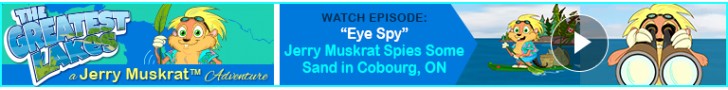 Watch: "Eye Spy" Jerry Muskrat's The Greatest Lakes Adventures
