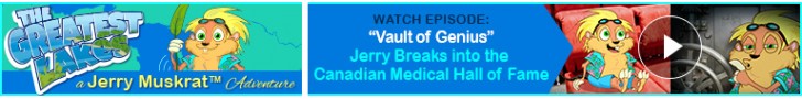 Watch: "Vault of Genius" Jerry Breaks into the Canadian Medical Hall of Fame