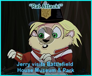 Watch: "Rat Attack!" Jerry visits Battlefield House Museum & Park