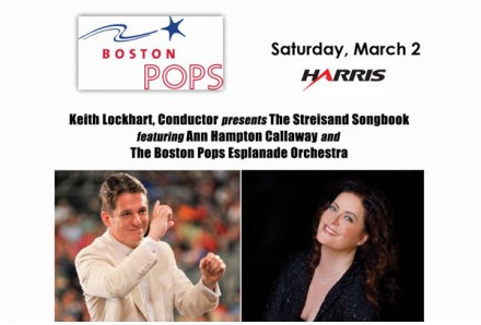 KEITH LOCKHART, CONDUCTOR presents THE STREISAND SONGBOOK featuring ANN HAMPTON CALLAWAY and the BOSTON POPS ESPLANADE ORCHESTRA