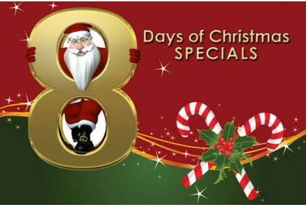 8 DAYS OF CHRISTMAS