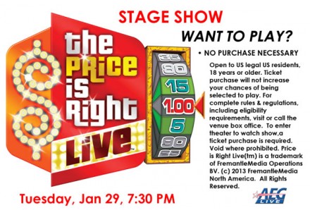 THE PRICE IS RIGHT LIVE - STAGE SHOW