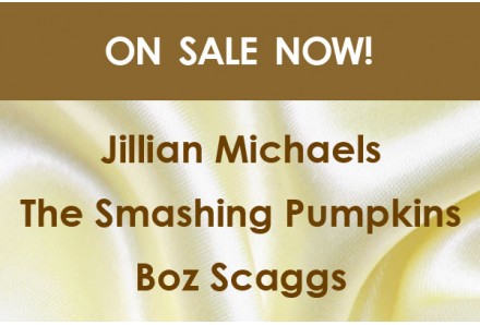 Jillian Michaels, Smashing Pumpkins and Boz Scaggs On Sale Today