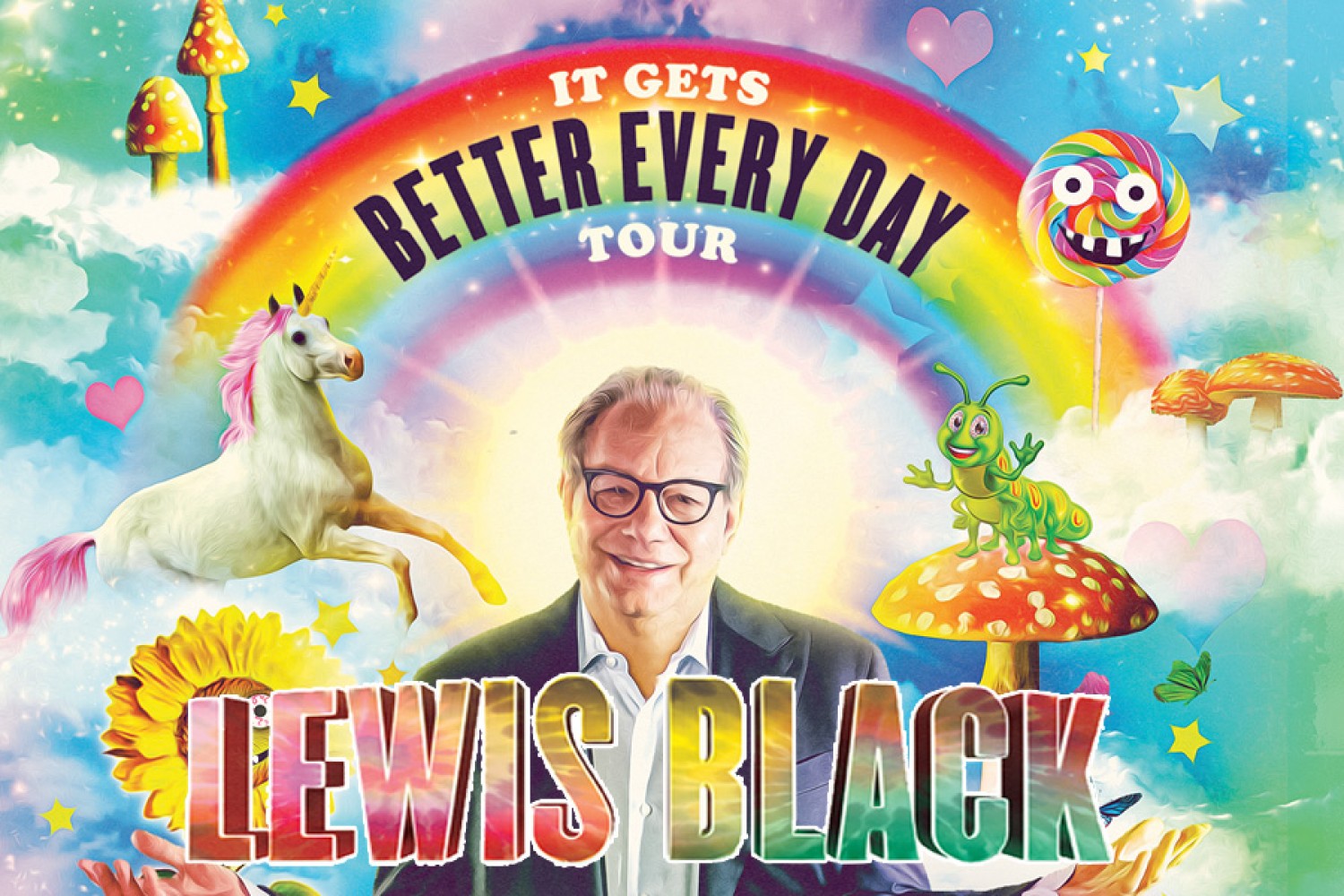 Lewis Black It Gets Better Every Day TourEvent Item Maxwell C