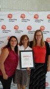 L-R: Nancy Hood, Bozena Tutaj and Karen Anslow