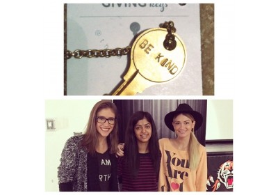 Simrat with Molly Thompson and Lauren Paul, Kind Campaign co-founders