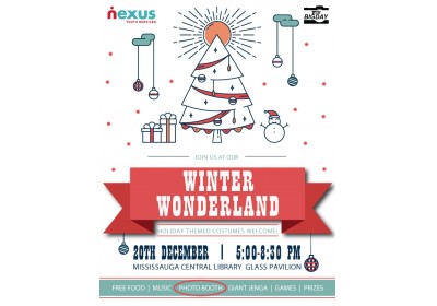 Nexus will host its Winter Wonderland holiday party on December 20, 2017.