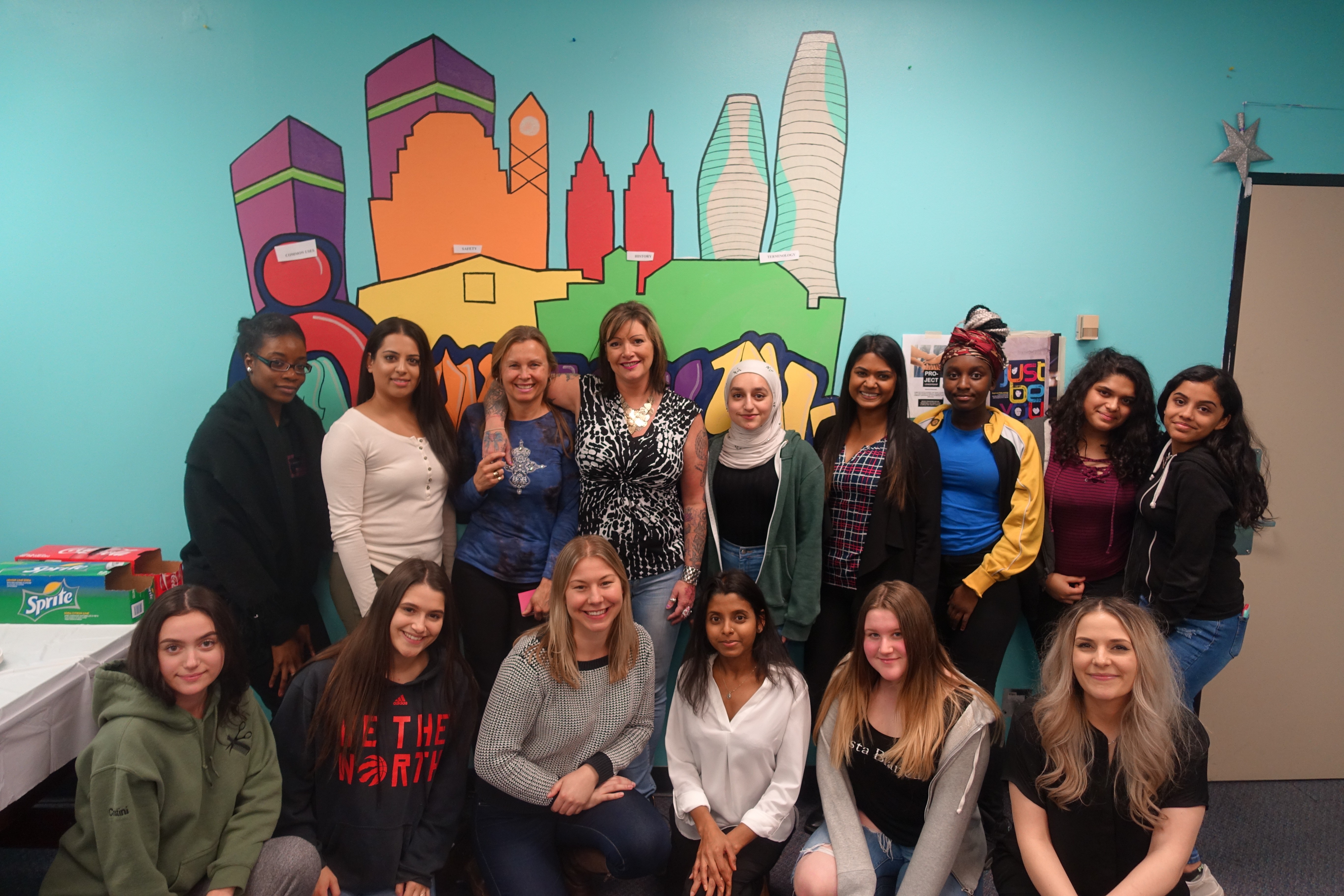 Katarina MacLeod visited the Nexus Youth Centre on March 26th 