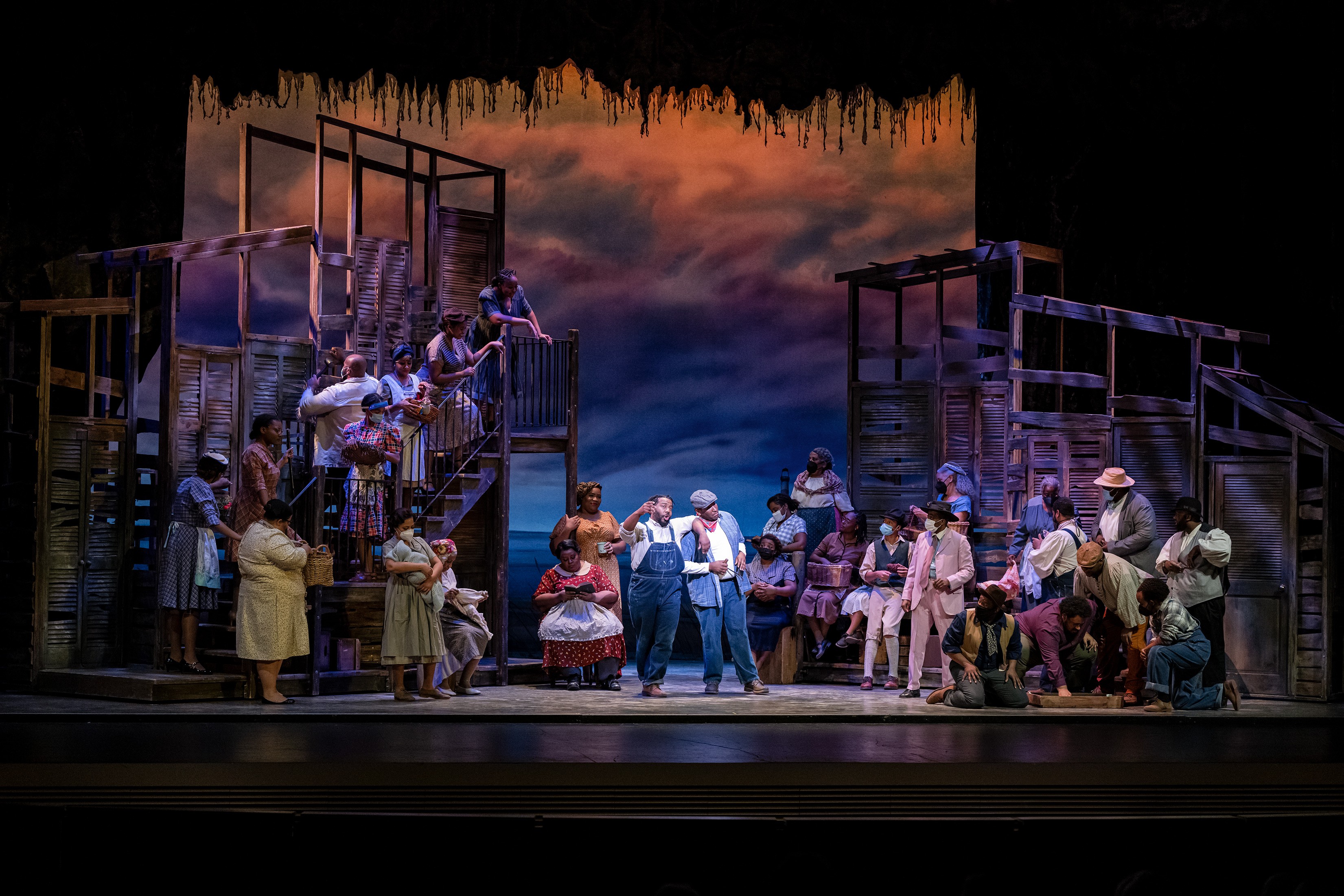 The Gershwins’ Porgy and Bess. Photo by Luke Jamroz