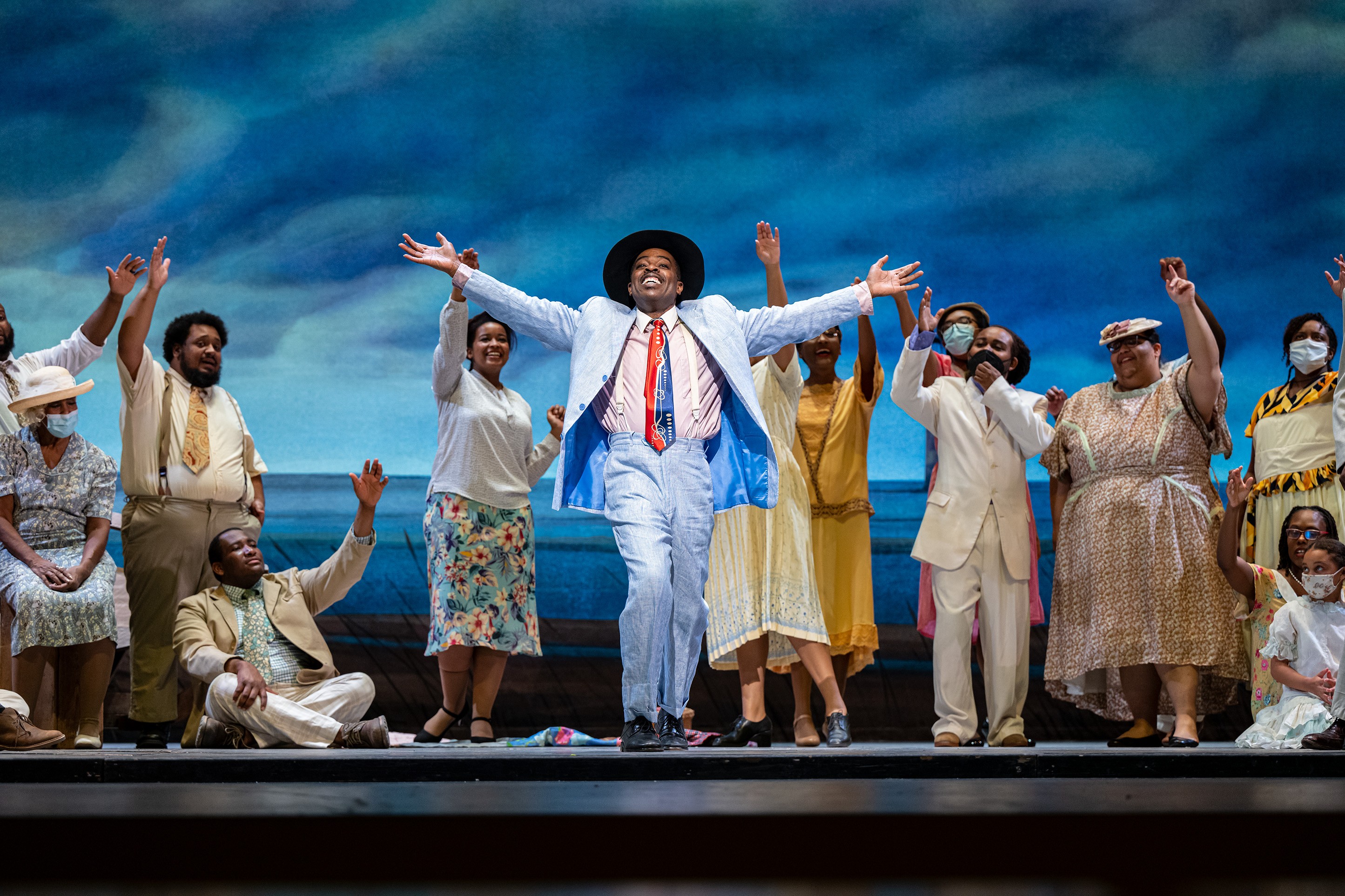 The Gershwins’ Porgy and Bess. Photo by Luke Jamroz
