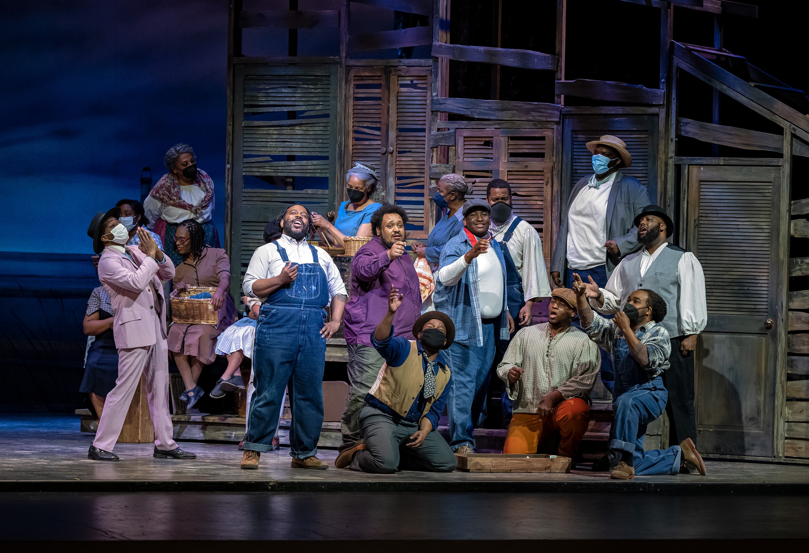 The Gershwins’ Porgy and Bess. Photo by Luke Jamroz