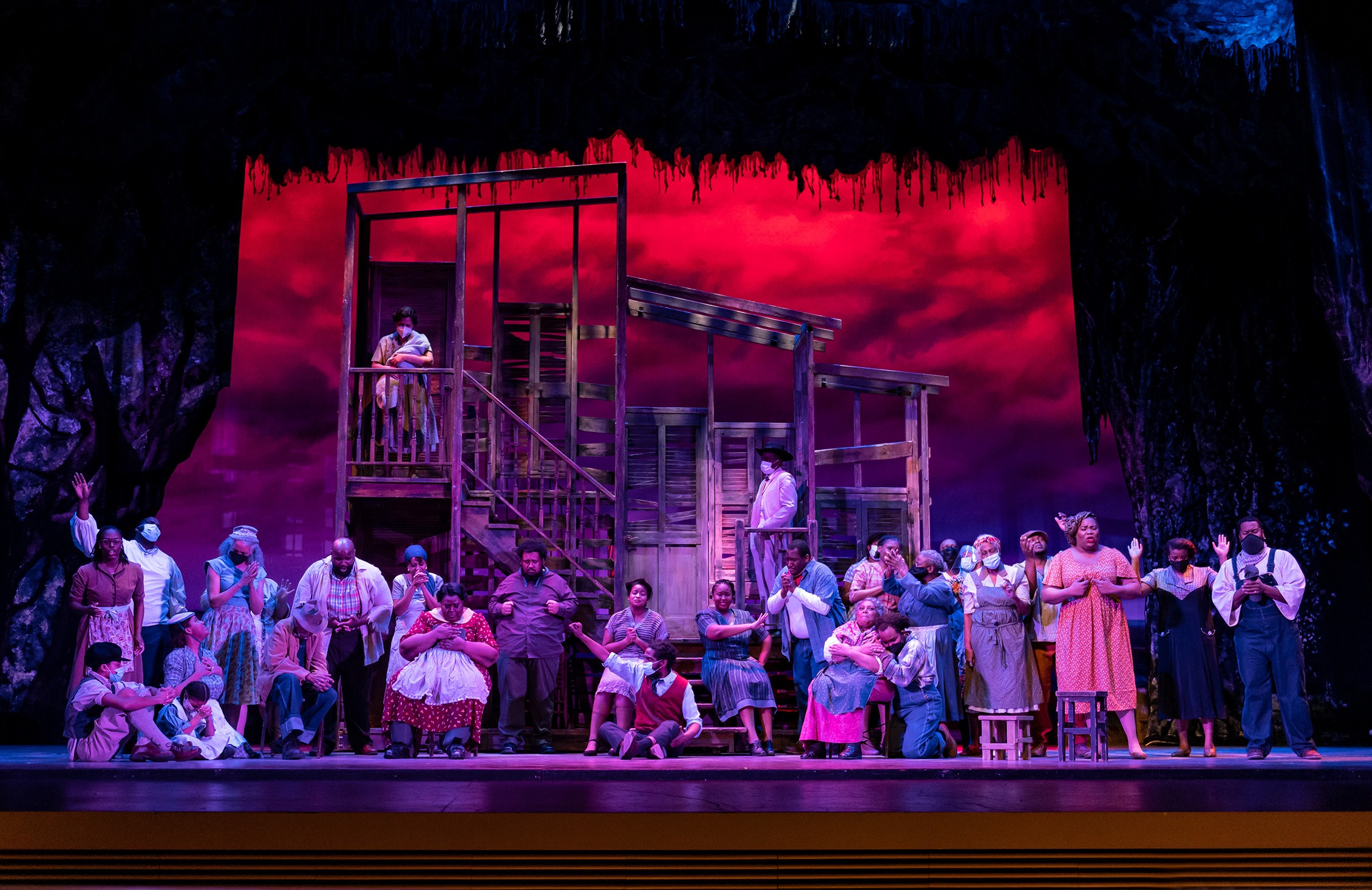 The Gershwins’ Porgy and Bess. Photo by Luke Jamroz