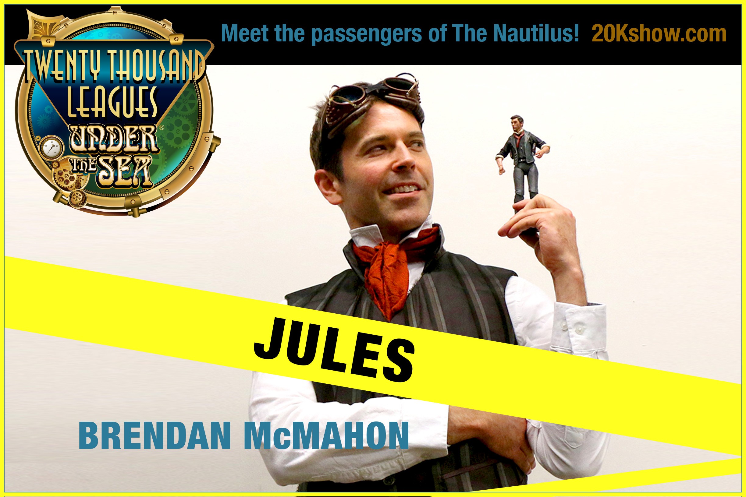 Meet Brendan McMahon as Jules News Item Kidoons