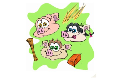 3 little pigs