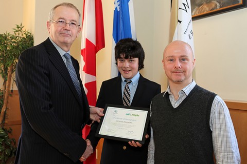 Battery Bob was designed by Demetrios A., a grade 6 student at Montreal’s Selwyn House School.