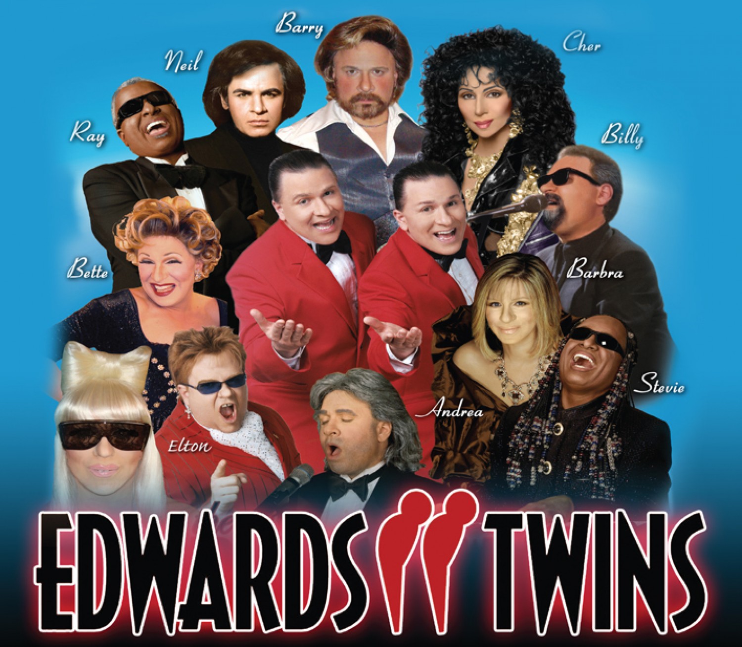 The Edwards Twins In CelebritiesShow The Lyric Theatre